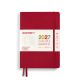 Kalender Leuchtturm 2027 A5 uge+noter dot hardcover autumn red CS
