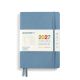Kalender Leuchtturm 2027 A5 uge+noter dot hardcover winter blue CS