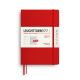 Kalender Leuchtturm 2027 A5 uge+noter lin hardcover cherry