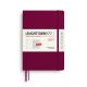 Kalender Leuchtturm 2027 A5 uge+noter lin hardcover port red