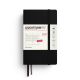 Kalender Leuchtturm 2027 A6 daglig lin hardcover black