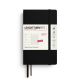 Kalender Leuchtturm 2027 A6 uge+noter lin hardcover black