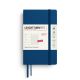 Kalender Leuchtturm 2027 A6 uge+noter lin hardcover indigo