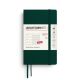Kalender Leuchtturm 2027 A6 uge+noter lin softcover forest green