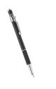 Kniv med trykmekanik sort aluminium - 30° blad