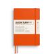 Notesbog L A5 linjeret pumpkin softcover - 373998