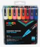Marker posca PC-3M sæt 16ass farver