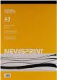 Skitseblok A3 newsprint 50g avispapir seawhite PADNEWS3