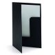 Omslag Ecoqua A4+/22x31cm sort 290g