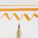 Multiliner pigma brush orange #5