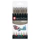 Multiliner pigma micron 0,5 basic sæt 6 ass.