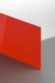 Plast akryl 3,0mm 60x100cm rød 3h67 støbt
