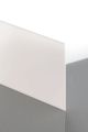 Plast akryl 4,0mm 60x100cm hvid W071 ekstruderet