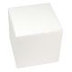 Skum flamingo hvid kube 15x15x15cm