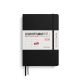 Kalender Leuchtturm 2026 A5 uge hardcover black