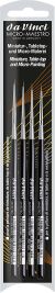 Pensel Micro-master 4210 4ass runde Kolinsky mår