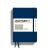 Notesbog Leuchtturm A5 251s kvadreret navy hardcover