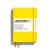 Notesbog Leuchtturm A5 251s linjeret lemon hardcover