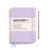 Notesbog Leuchtturm A5 251s linjeret lilac hardcover