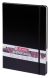 Skitsebog Royal Talens A4 højformat 140g black - 9314003M