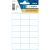 Etiket 17x26mm hvid - 3746