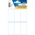 Etiket 26x54mm hvid - 3754