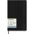 Kalender Moleskine 27 Large/13x21cm måned sort sc