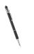 Kniv med trykmekanik sort aluminium - 30° blad
