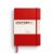 Notesbog L A5 ulinjeret cherry hardcover - 373976