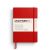 Notesbog L A5 linjeret cherry hardcover - 373978