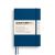 Notesbog L A5 linjeret indigo softcover - 374004