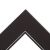 Passepartoutkarton 1,7mm 70x100cm sort/hvid