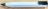 Pencil 3,15mm Shorty hvid~sort clip