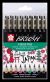 Multiliner pigma brush sæt 9 ass