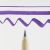 Multiliner pigma brush purple #24