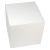 Skum flamingo hvid kube 20x20x20cm